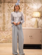 Skye Blouse and River Trousers